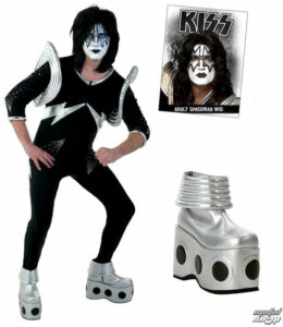 tavaszi/őszi dzseki női Kiss - Authentic Spaceman Rock The Nation Costume - NNM -