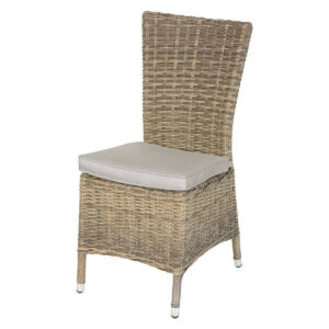 Rattan étkező szék BORNEO (barna)