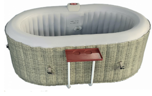 Mobile jacuzzi Bellatrix Mountin 120 Rattan (500L) Belatrix