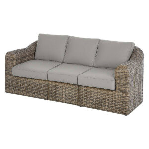 Rattan pad 3 fő részére BORNEO (barna)