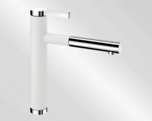 BLANCOLINEE-S -SG-K-WH-K Gránit - króm csaptelep Blanco