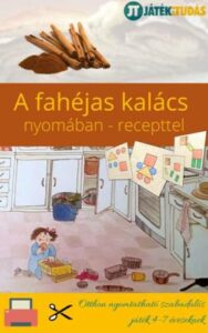 A fahéjas kalács nyomában - nyomtatható társasjáték