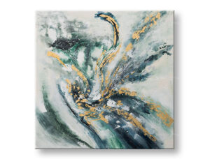 Kézzel festett kép ABSZTRAKT 1 részes CWFAB035  100x100 cm