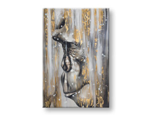 Kézzel festett kép GORILLA 1 részes CWFAN081 - 80x120 cm