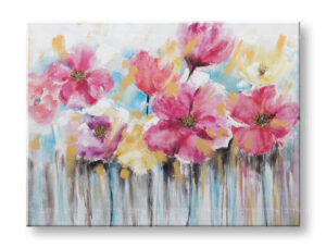 Kézzel festett kép VIRÁGOK 1 részes CWFFL041 - 120x90 cm