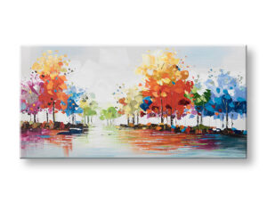 Kézzel festett kép FÁK 1 részes CWFTR026 - 140x70 cm (kézzel)