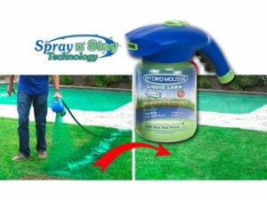 HYDRO MOUSSE fűmagágyú a Forradalmi Gyepesítő - Ajándék oldattal!