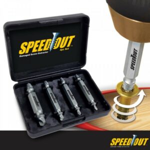 Speed Out sérült csavar eltávolító készlet - Egy háztartásból sem hiányozhat!