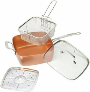 Copper Pan 4 részes serpenyő szett