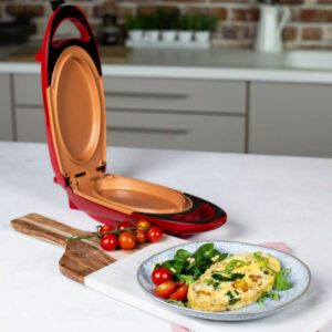 Red Copper 5 Minute Chef - Kétoldalú elektromos sütő