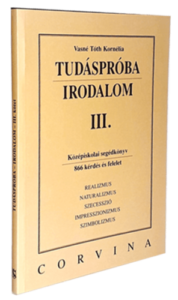 Tudáspróba - Irodalom III.