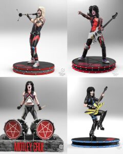 Mötley Crüe Figurák (készlet) - Band - Szikla Iconz - KNUCKLEBONZ