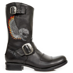 bőr csizma unisex - NEW ROCK - M.GY32-S10