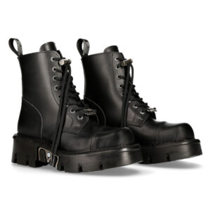 bőr csizma unisex - NEW ROCK - M.NEWMILI083-S23