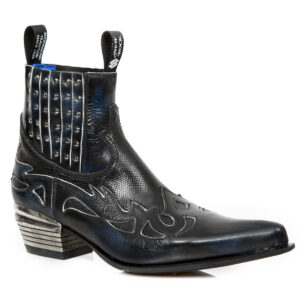 bőr csizma unisex - NEW ROCK - M.WST047H-S2