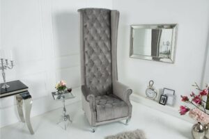 ROYAL CHAIR ezüstszürke fotel