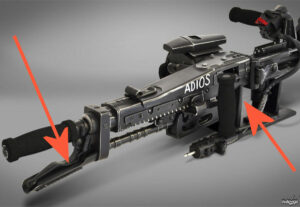Dekoráció Idegen - Smartgun - HCG9358 - SÉRÜLT - BEA260