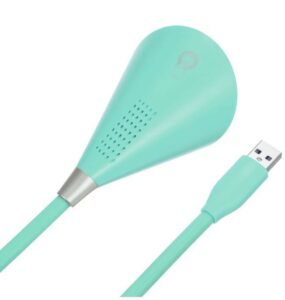 2 az egyben USB-s lámpa és hangszóró - 2.0 - Türkiz