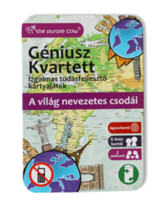 Géniusz Kvartett: A világ nevezetes csodái - ismeretterjesztő kártyák