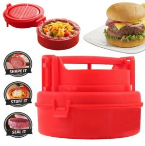 Töltött hamburgerhús készítő prés - Készíts egyedit és finomat!
