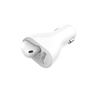 2in1 Bluetooth headset szivargyújtós töltővel és USB porttal