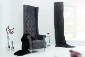 ROYAL CHAIR antik szürke szék
