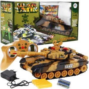 Távirányítós tank - sivatagi álca