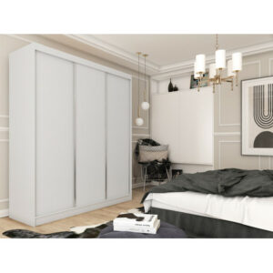 Gardróbszekrény tükör nélkül (180 cm) Sonoma tölgy Furniture
