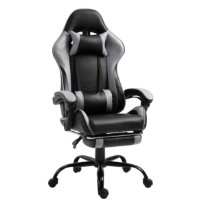 Irodai/gamer fotel lábtartóval