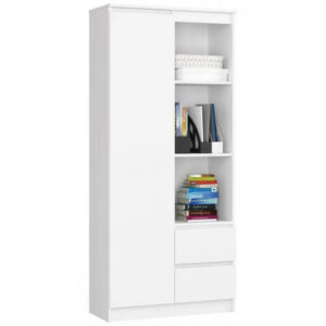 Polc R 80 cm CLP R11 fehér Akord