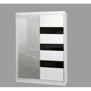 Lotse Gardróbszekrény - 150 cm Vanília Sonoma tölgy Furniture