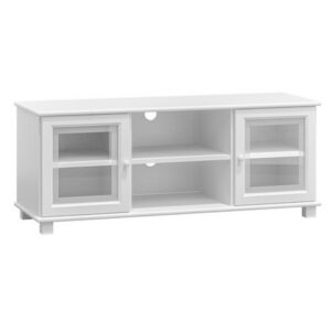 TV asztal RTV108 136x47 cm Fehér MAGNAT
