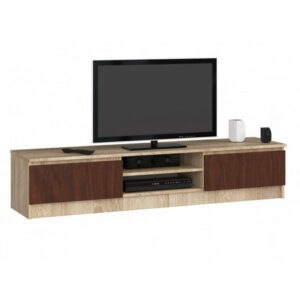 RTV TV asztal 160 cm sonoma tölgy / wenge Akord