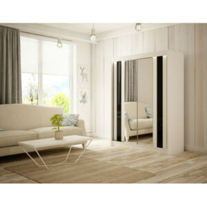 Como Gardróbszekrény - 120 cm Vanília Sonoma tölgy Furniture