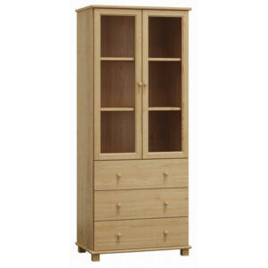 Vitrin RW104 80x42 cm Fenyő MAGNAT