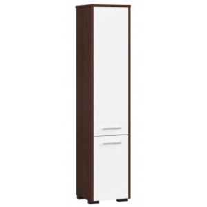 Fürdőszoba szekrény FIN 2D - wenge/fehér Akord