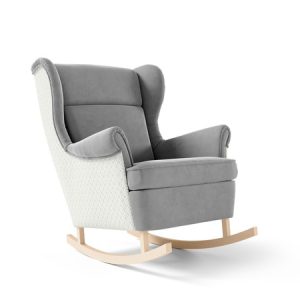 Fotel 195 MORGAN Szürke+minta Signal-butor