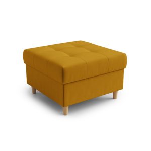 Skandináv stílusú lábtartó 67x67 cm - Steppelt Sárga RIMALL