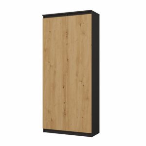 Hemn RS-80 szekrény - antracit/kézműves tölgy TOP Nábytek
