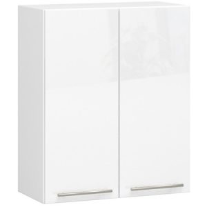 Konyhaszekrény OLIVIA W60 H720 - fehér/fehér fényű. Akord