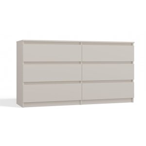 Komód Malva M6 140 cm - bézs TOP Nábytek