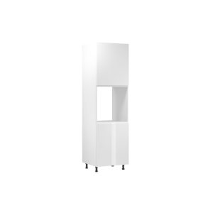 Magas konyhaszekrény ASPEN D60P-P/L - fehér/fehér GALA