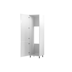 Konyhaszekrény ASPEN D60ZL-P/L - fehér/fehér GALA