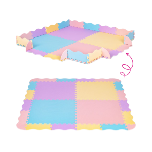 Szivacs puzzle kerítéssel